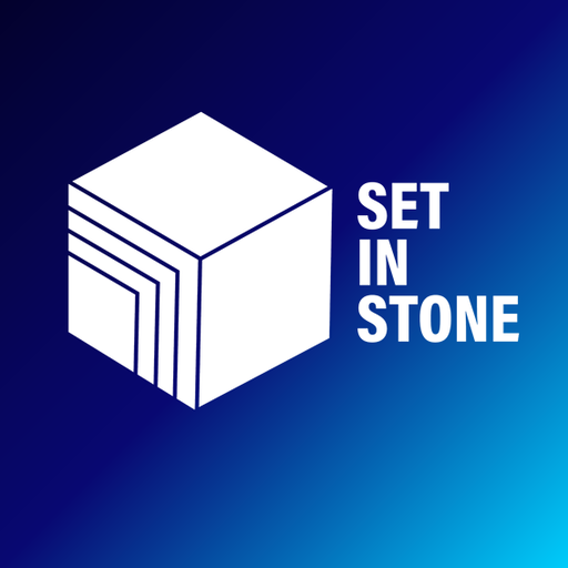 SET IN STONE Logo