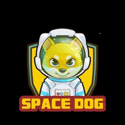 Space dog Logo