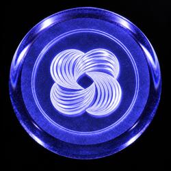 Logo Spiral Stake