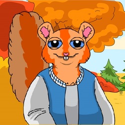 Squirrel By ๐๐ช๐ฝ๐ฝ ๐๐พ๐ป๐ฒ๐ฎ Logo
