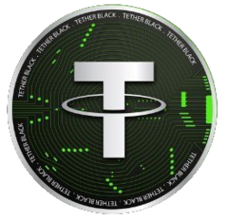 TetherBlack Logo