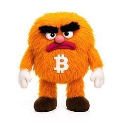 The Bitcoin Mascot Logo