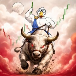 The Duck Bull Logo