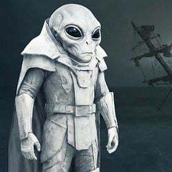 The White Alien Logo