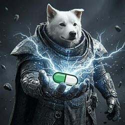 The White Dog Logo