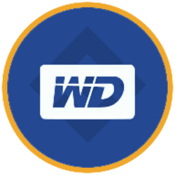 Western Digital (bStocks Tokenized Stock) Logo