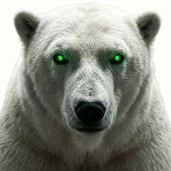 White Polar Bear Logo