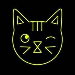Wink Cat Logo