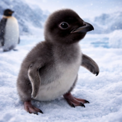 World's Tiniest Penguin Logo