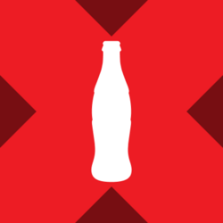 Wrapped Coca-Cola xStock Logo