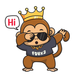 XOXO Monkey Logo