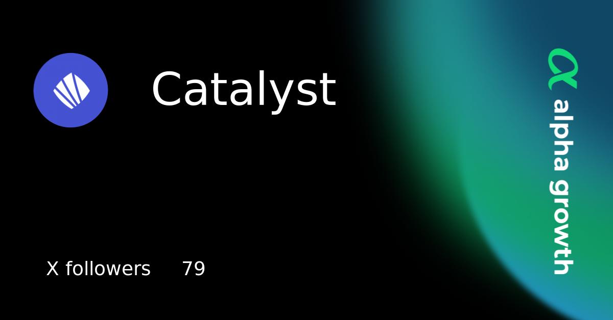 Data Catalyst Catalyst Crypto Analytics & User Data | AlphaGrowth