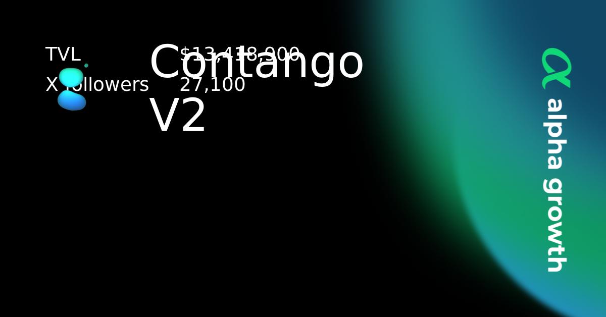 Contango V2 Crypto Analytics & User Data | AlphaGrowth