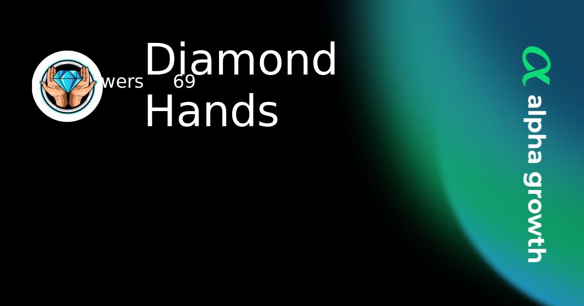 Diamond Hands & dhands Token Crypto Analytics & User Data | AlphaGrowth