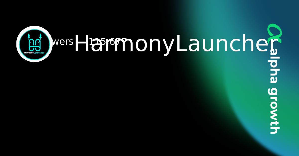 HarmonyLauncher & harl Token Crypto Analytics & User Data | AlphaGrowth