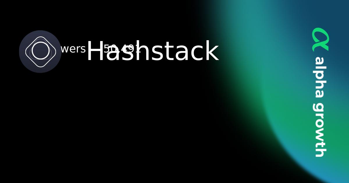 Hashstack Png Hashstack Crypto Analytics & User Data | AlphaGrowth