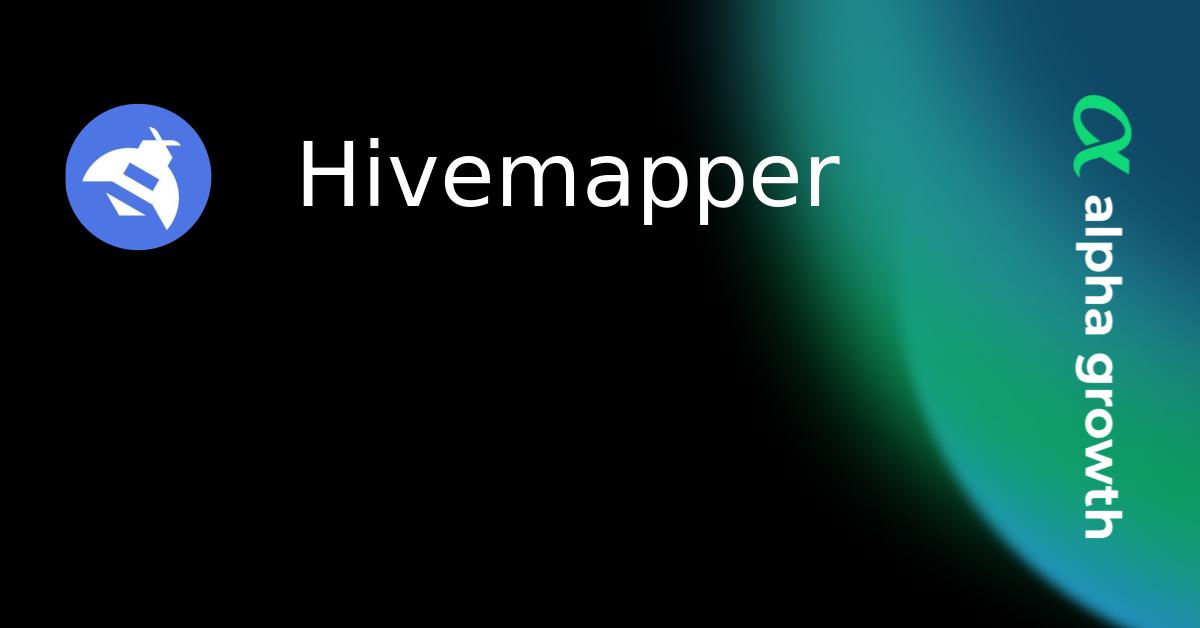 Hivemapper & HONEY Token Crypto Analytics & User Data | AlphaGrowth