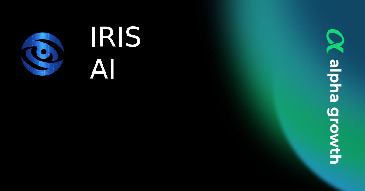 IRIS AI & iris Token Crypto Analytics & User Data | AlphaGrowth