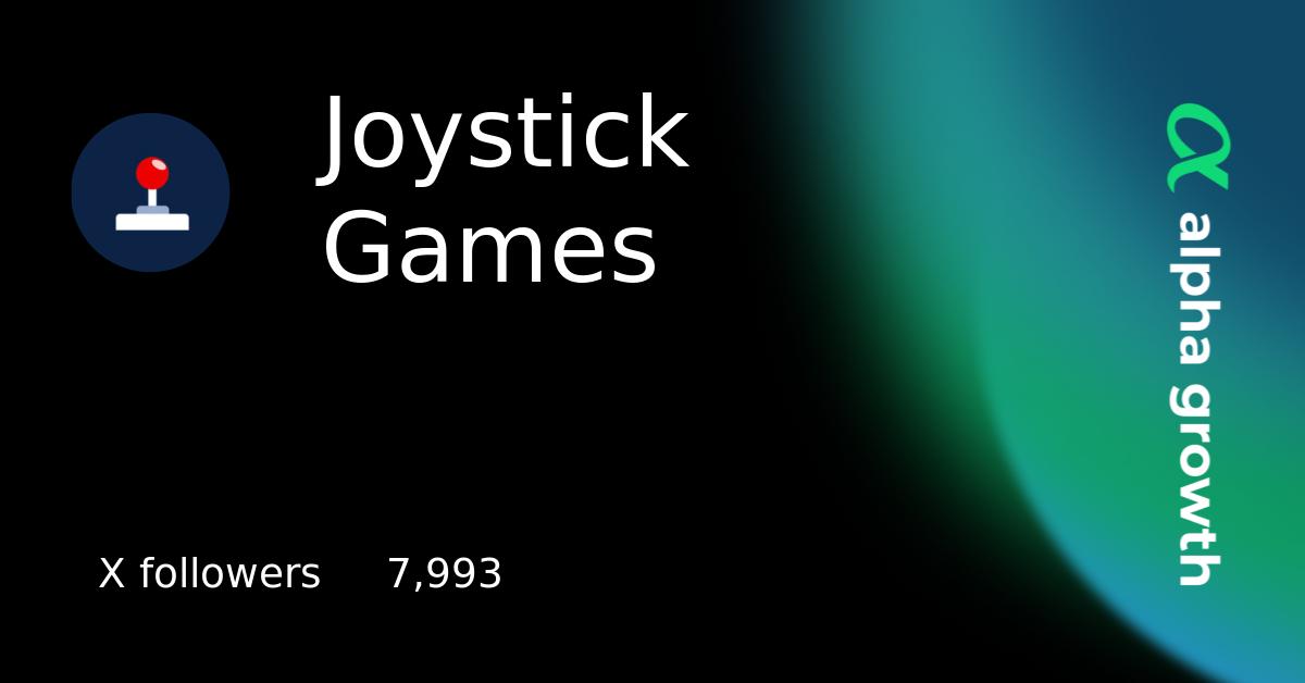 Joystick Games & joy Token Crypto Analytics & User Data AlphaGrowth