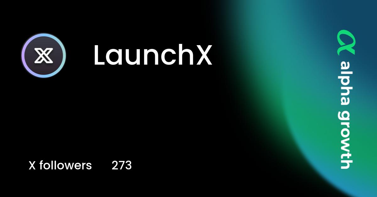 LaunchX & lnchx Token Crypto Analytics & User Data | AlphaGrowth