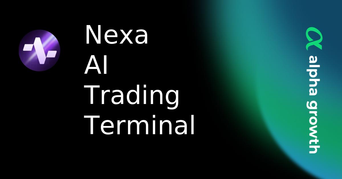 Nexa AI Trading Terminal & nexa Token Crypto Analytics & User Data ...