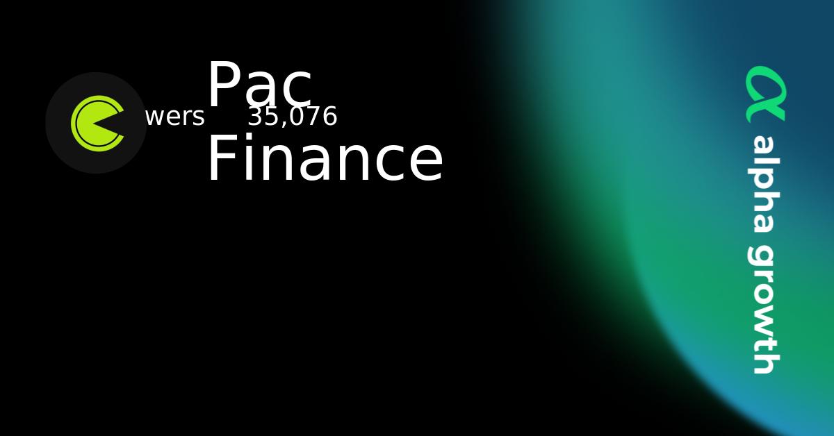 Pac Financial Management Pac Finance Crypto Analytics & User Data | AlphaGrowth