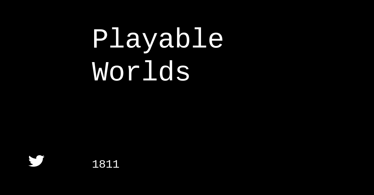 Playable Worlds & Crypto Analytics & User Data AlphaGrowth