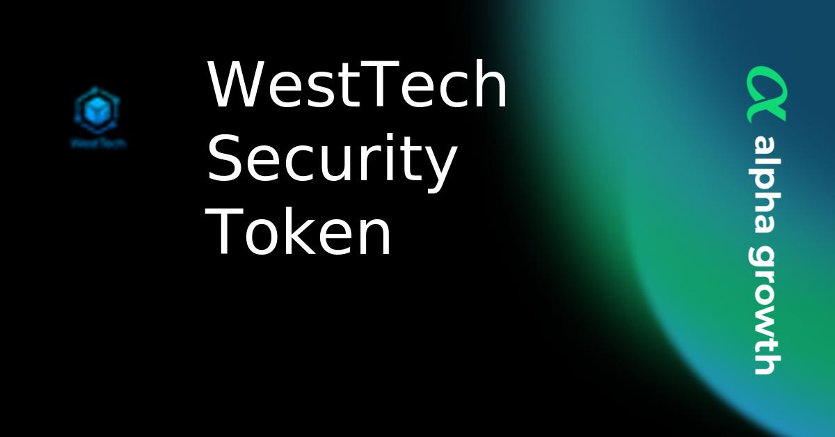 WestTech Security Token & wst Token Crypto Analytics & User Data ...